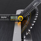 LEXIVON Aluminum Digital Angle Finder Gauge, 7-inch/180mm Multi-Purpose Protractor, Includes XL Display and Rugged Zippered Pouch (LX-DAF7)