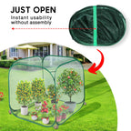 Pop Up Mesh Plant Cover, 35x35x38'' Garden Netting for Insect Protection