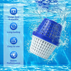 Pool Cartridge for 7.5K–20K Gallon Pools, Lasts up to 6 Months and typically Completes Transformation Within 24–72 Hours, Blue/White