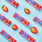 HI-CHEW Strawberry Sticks, 15-Pack, Unique Fun Soft & Chewy Taffy Candy, 1.76oz Each - Made with Immensely Juicy Fruity Flavors, Halloween Candy
