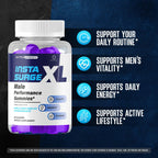 (2 Pack) Insta Surge XL Gummies - Official InstaSurge XL Advanced Premium Formula Support Maximum Strength, All Natural Insta SurgeXL Vitamins for Overall Health & Wellness, 120 Gummies for 2 Months