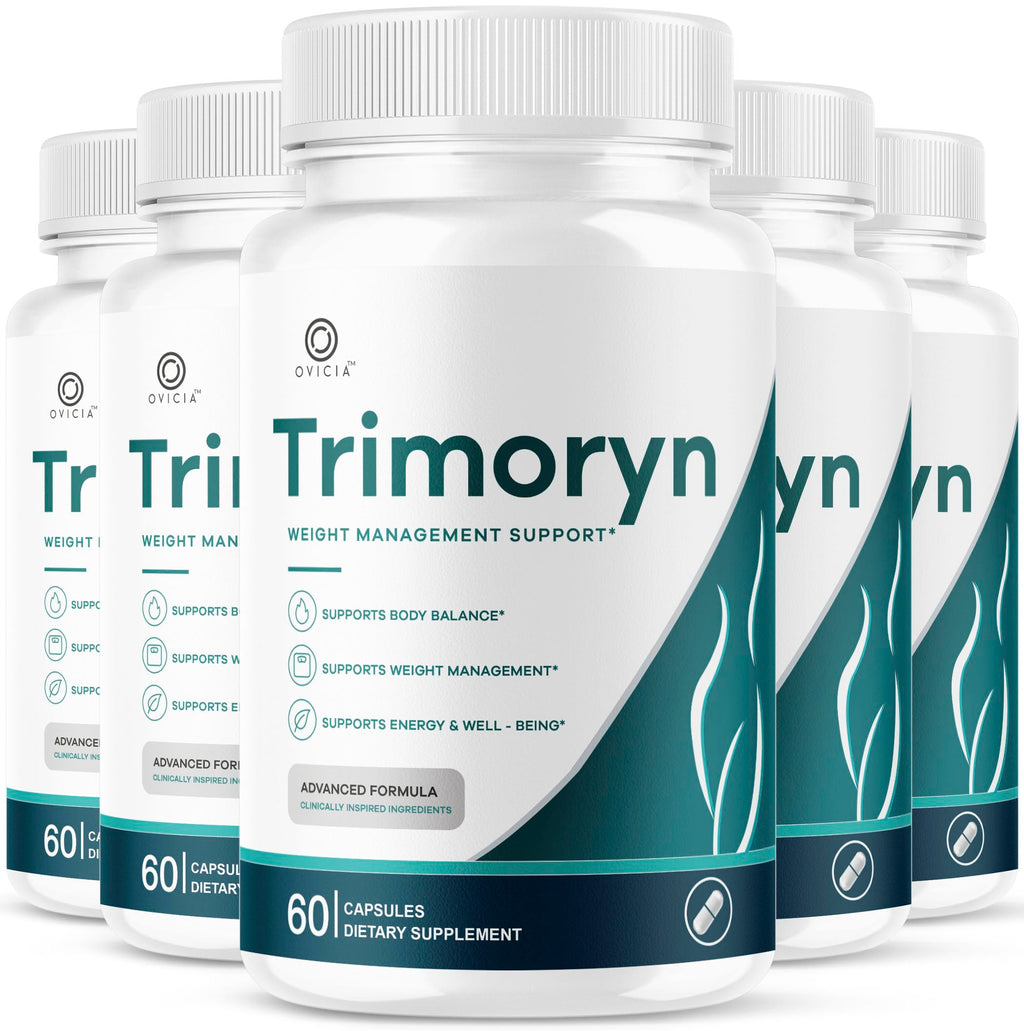 (5 Pack) Trimoryn Capsules - Official Trimoryn Pills Advanced Support for Maximum Strength, All Natural Ingredients Premium Vitamins for Overal Health & Wellness Reviews, 300 Capsules for 5 Months