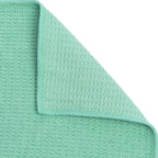 Shandali Hot Yoga Towel Stickyfiber Yoga Towel - Mat-Sized, Microfiber, Silicone Backed, Super Absorbent, Anti-Slip, 24" x 72" - Bikram Yoga - Exercise, Fitness, Pilates - Jade Green