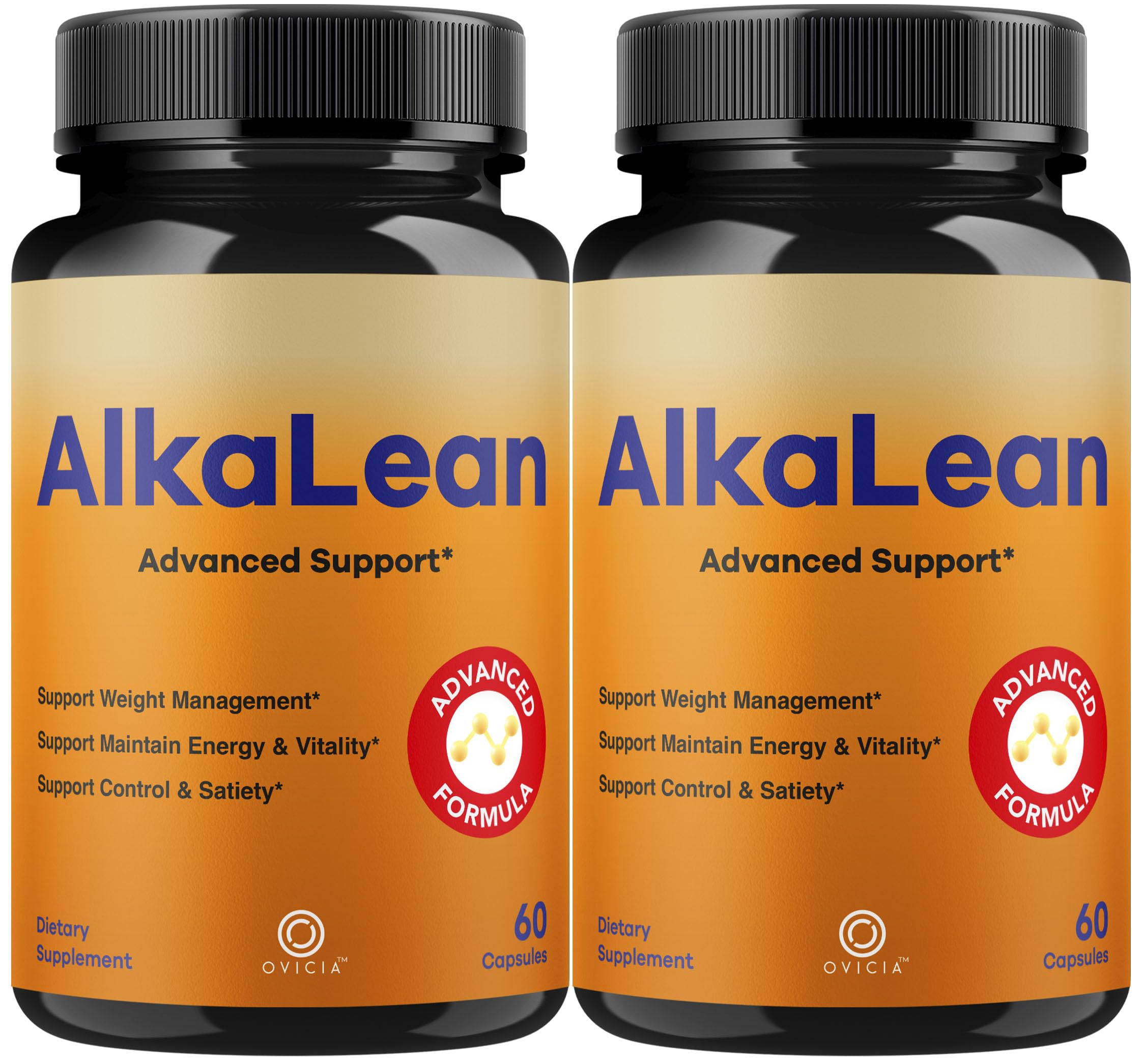 (2 Pack) Alkalean Capsules - Official Alkalean Pills Advanced Premium Support for Maximum Strength with All Natural Ingredients Vitamins for Overall Health & Wellness, 120 Capsules for 2 Months