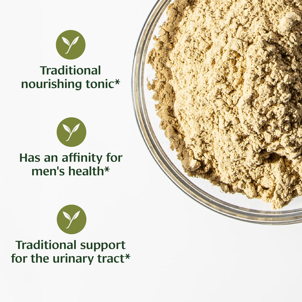 Banyan Botanicals Gokshura Powder – Organic Gokshura Fruit (Tribulus Terrestris) Powder – Men's Vitality Supplement – Supports Urinary Health* – ½ lb. – Non-GMO Sustainably Sourced Vegan