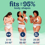 Always Discreet Postpartum and Adult Incontinence Underwear for Women, Large, Maximum Protection, 14 Count (Pack of 3)