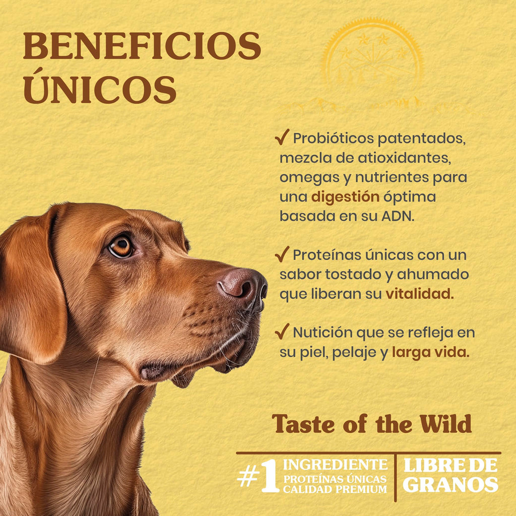 Taste of the Wild High Prairie Adult Dry Dog Food, Roasted Bison, 28lb