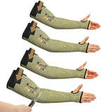 Schwer 2 Pairs CORE ANSI A5 Cut Resistant Sleeves, Flame-resistant, S081