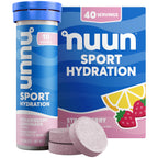 Nuun Sport Electrolyte Tablets, GF & Vegan, Strawberry Lemonade, 4 Pack