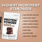 Clean Simple Eats Whey Isolate Protein Powder, Brownie Batter, 30 Servings