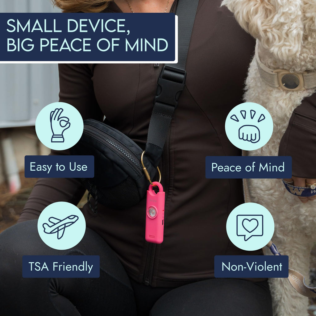 She’s Birdie 3.0 New Version – The Original Personal Safety Alarm for Women by Women–Loud Siren, Flash Light and Rechargeable Battery in a Variety of Colors (Lemon Yellow)