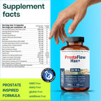 Men’s Prostate Health & Urinary Comfort Support with Saw Palmetto, Stinging Nettle & Beta-Sitosterol | Supports Prostate Size & Flow | Third-Party Tested, Vegan, Non-GMO, Gluten-Free, 120 Capsules