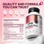 Nature's Pure Blend Nitric Oxide Supplements for Women – L-Arginine L-Citrulline – Heart Support & Flow Circulation Booster – 1500MG L Arginine and L Citrulline, Preworkout, Bodybuilding