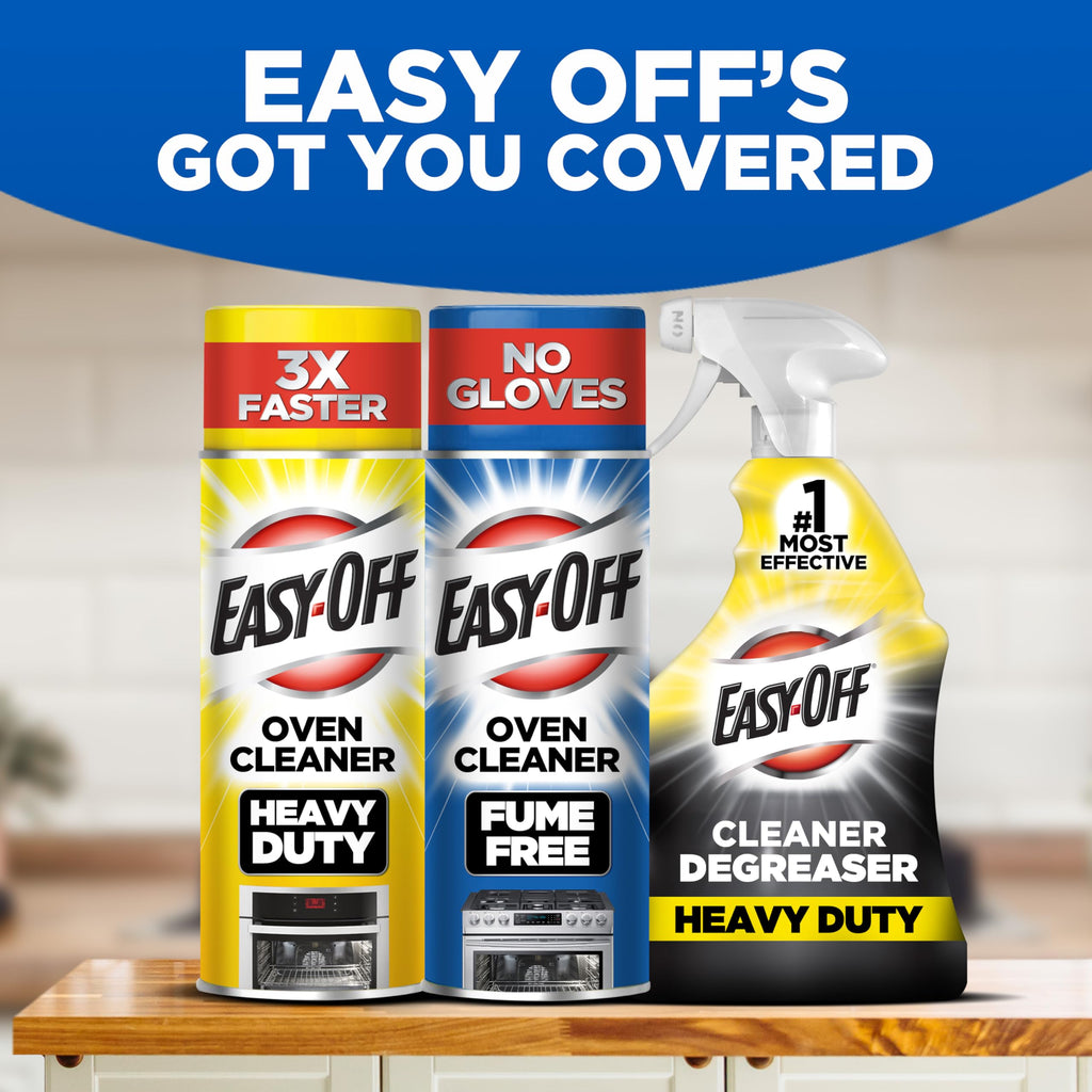 EASY-Off 178 Oven Cleaner Fume Free Max Aerosol, 16 Oz, (Pack of 12)
