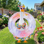 Bikini Porch Goose Outfits, Summer Goose Clothes Fits 23" Goose Statue