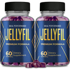 Jellyfil Gummies, Jellyfil Supplement Gummys with All Natural Ingredients - Maximum Strength, Daily Energy & Wellness Support, All Natural for Drive, Stamina and Active Lifestyle Reviews (2 Pack)