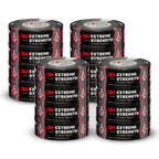 3M Extreme Strength Duct Tape 2830, 1.88 in x 30 yd, Double-Thick Adhesive, Heavy-Duty Waterproof Black Tape, Indoor/Outdoor Use, 12 Rolls