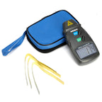 NEIKO 20713A Digital Tachometer, Noncontact Laser Photo Sensor with 2.5 to 99,999 RPM Accuracy, RPM Gauge Marker with Batteries Included