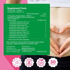 ZENZSUAL Zenbiotic Probiotics Support for Women – 25 Billion CFU, Vaginal Health & pH Balance Support, Odor & Yeast Control, Gut & Digestive Health, Urinary Comfort, Hormone Balance, 30 Vegan Capsules