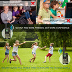 Aikmi Walkie Talkies for Kids Outdoor Toys, Gift Boys Girl