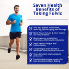 Dr. Tennant's Fulvic Super-Concentrate Liquid | Enhances Cellular Energy & Detoxification | Provides Essential Trace Minerals | 120-Day Supply