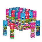 Push Pop Halloween Candy Lollipops, 24 Count, Assorted Party Favors