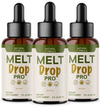 (3 Pack) Melt Drops Pro - Official MeltDrops Pro Oral Liquid Advanced Premium Formula Support for Maximum Strength, All Natural Ingredients for Overall Health & Wellness, 3 Bottles for 3 Months