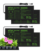 BN-LINK 10" x 20.75" Seedling Heat Mats for Seed Starting Plant Germination