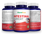 NusaPure Intestinal Support for Humans (Non-GMO), Wormwood, Garlic, Black Walnut Hull, 60 Capsules