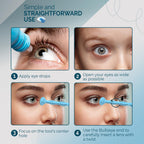 OptiWand Trial Pack Soft Contact Lens Removal & Insertion Tools - Silicone Rubber Soft Lens Applicator & Remover Device with Pincher End & Finger Grips - Safe & Easy on Eyes, Travel Size