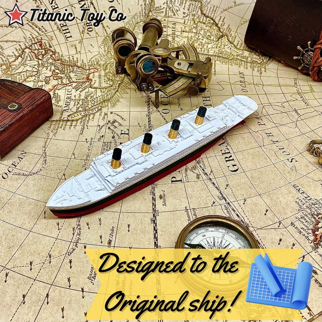 Titanic Bath Boat And Pool Toy By TitanicToyCo, RMS Titanic Toys For Kids, Historically Accurate Titanic Toy, Titanic Ship, Titanic Cake Topper, Titanic Figurine, Titanic Boat, Titanic Replica