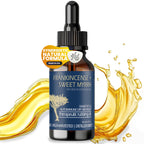 BALM OF GILEAD Neuropathy Frankincense & Sweet Myrrh Therapeutic Rubbing Oil - Instant Diabetic's & Autoimmune Dry Skin Relief & Repair, 2 fl oz