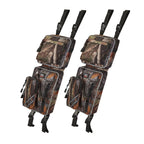 KEMIMOTO ATV Fender Bags, Detachable Gear Bags Water-resistance Saddle Bags with Water Holder Compatible with Sportsman Scrambler TRX FourTrax Outlander 570 Two Camo Storage Bags for ATV, Camo