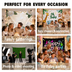 Custom Backdrop Personalized 7x5 Ft, Customized Photo Backdrop Banner with Picture Logo, Personalized Background for Photography, Gift for Birthday, Baby Shower, Christmas Decorations, Made in USA