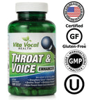 VitaVocal Throat & Voice Enhancer Eliminates or Reduces Hoarseness, Restores Vocal Clarity Amazing Voice Remedy for Vocal Troubles for Singers, Actors, Public Speakers