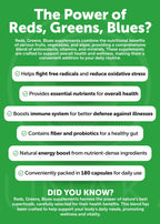 Lunakai USA Made Superfood Fruits & Veggies Supplement - All-in-One with 4 Blends & Scented Capsules, 180ct Super Veggie Capsules for Adults