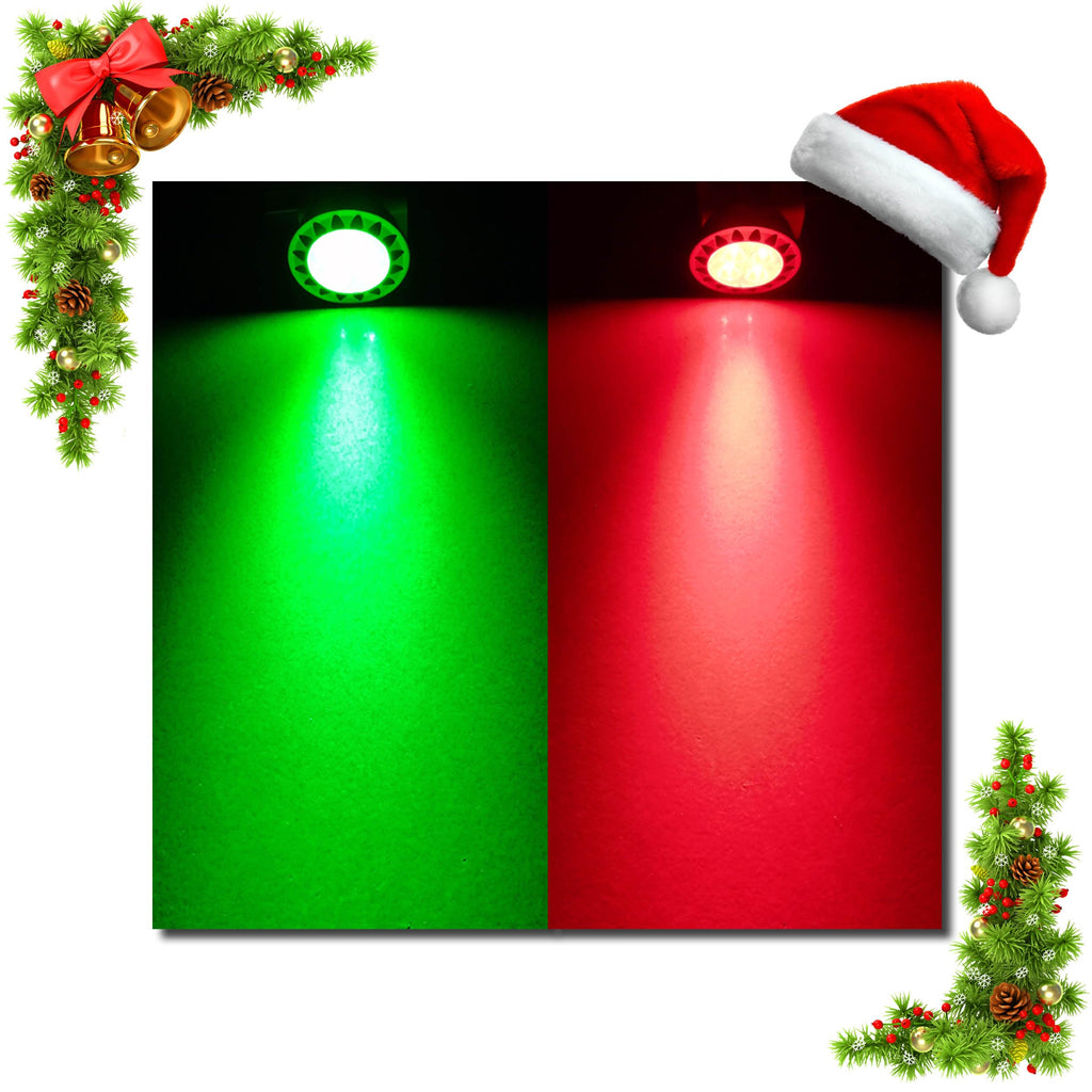 ALIDE Green MR16 GU5.3 Led Bulbs 5W,20W 35W 50W Halogen Equivalent,12V Low Voltage MR16 Led Green Bulb Spotlights for Outdoor Landscape Yard Garden Tree Pool Holiday Christmas Lighting,38 Deg,3 Pack
