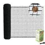 POYEE Deer Fence Netting 5x100ft Plastic Mesh Netting for Garden Protection