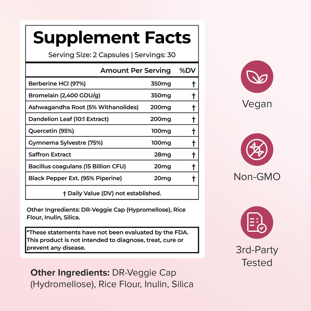 Nuora Biofilm Probiotic | Pineapple Probiotics for Women to Boost Metabolism, Support All-Day Energy, Help Puffiness & Bloating | Natural, Vegan, & Gluten-Free | 60ct of Nuora Gut Health Capsules