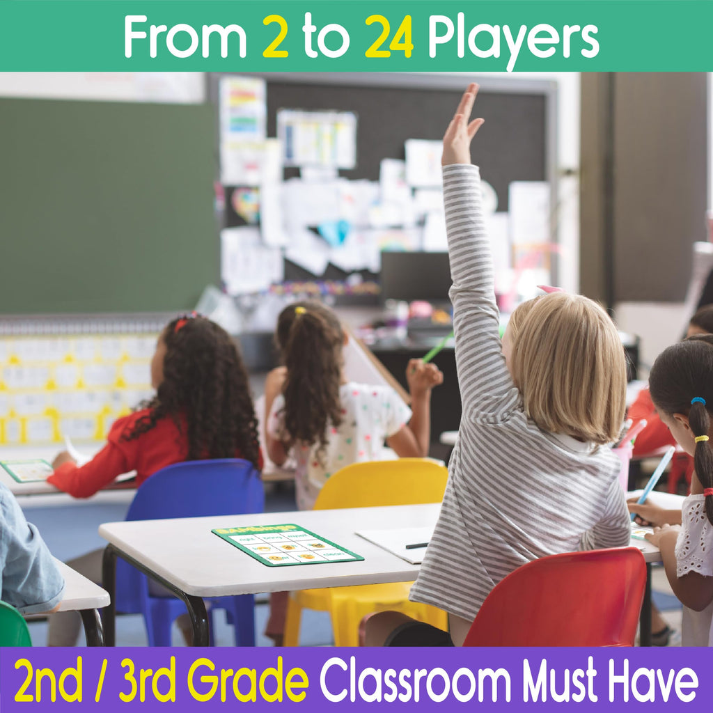 THE BAMBINO TREE Sight Word Bingo Game Level 3 & 4 - Learn to Read Vocabulary for 1st 2nd 3rd Grade Kids - Dolch's Fry's Site Words Reading Game