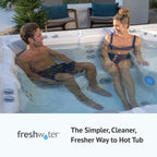 FreshWater Salt System Cartridge - Water Treatment Replacement Cartridge for Spas & Hot Tubs - Easy Maintenance - Supports Natural-Feeling Water to Help Prevent Dry Eyes & Itchy Skin (3 Pack)