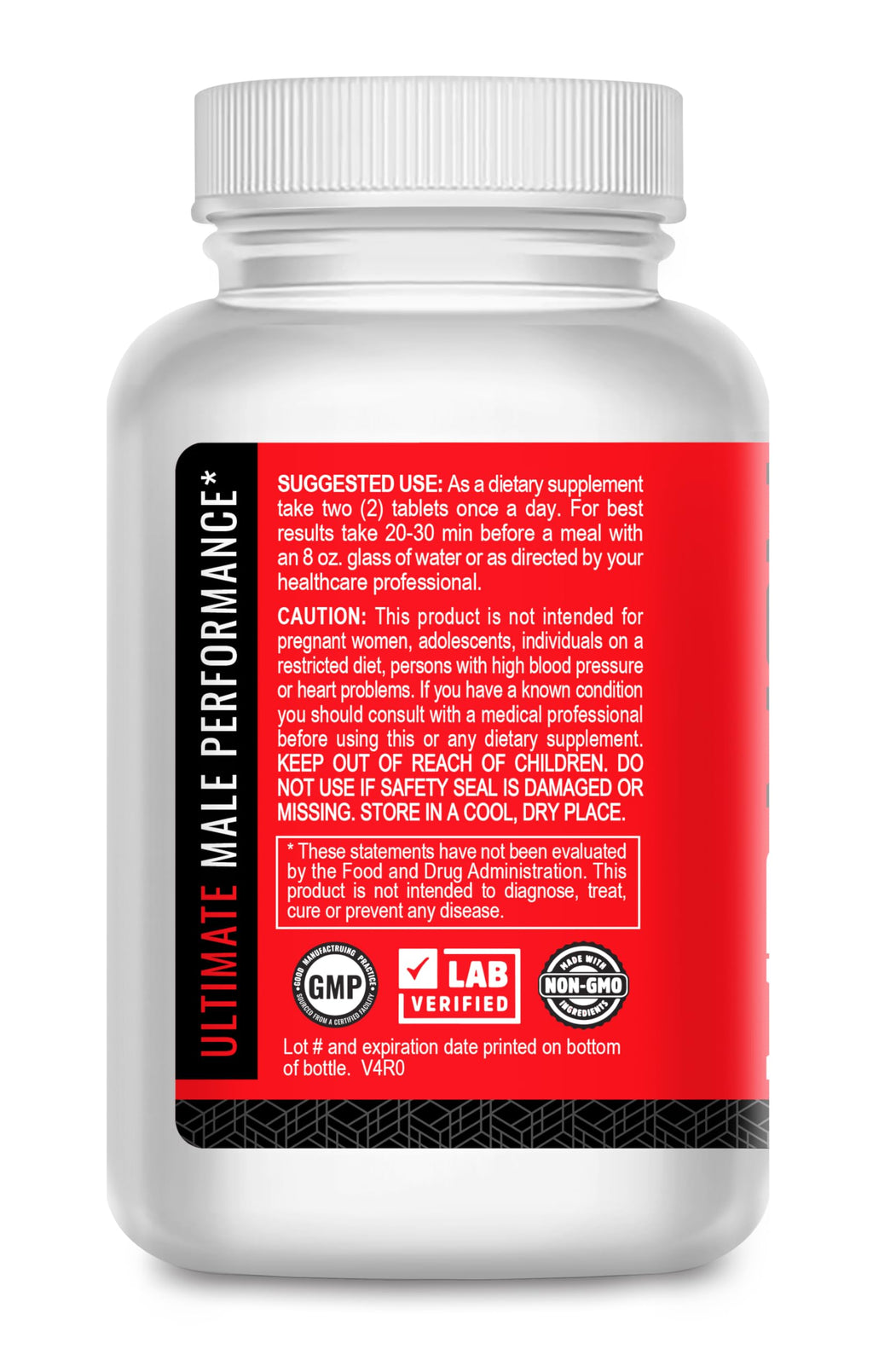 XL Science Mr Man Male Enlargement Pills- Size Enhancing Supplement for Men- Add Over 3 in 90 Days- 60 Tablets