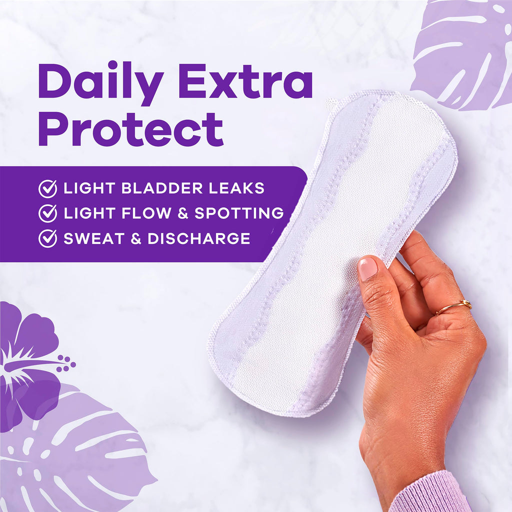 Always Panty Liners for Women Anti-Bunch Xtra Protection Daily Liners, Extra Long, Unscented, 116 Count