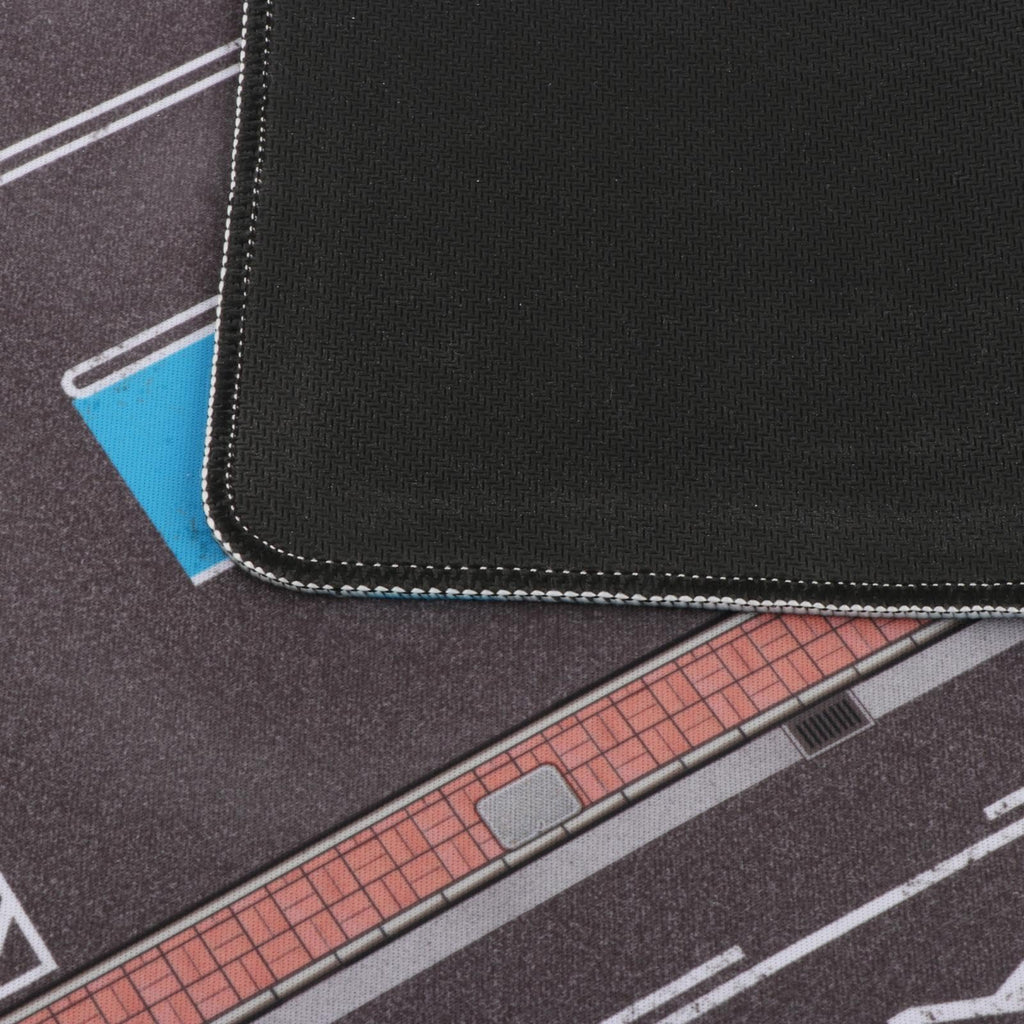 Simhoa 1/64 Scale Parking Lot Model Building Diorama Nonslip Layout Pad Scene Display Mini Car Garage for Vehicle Scene Toy, J