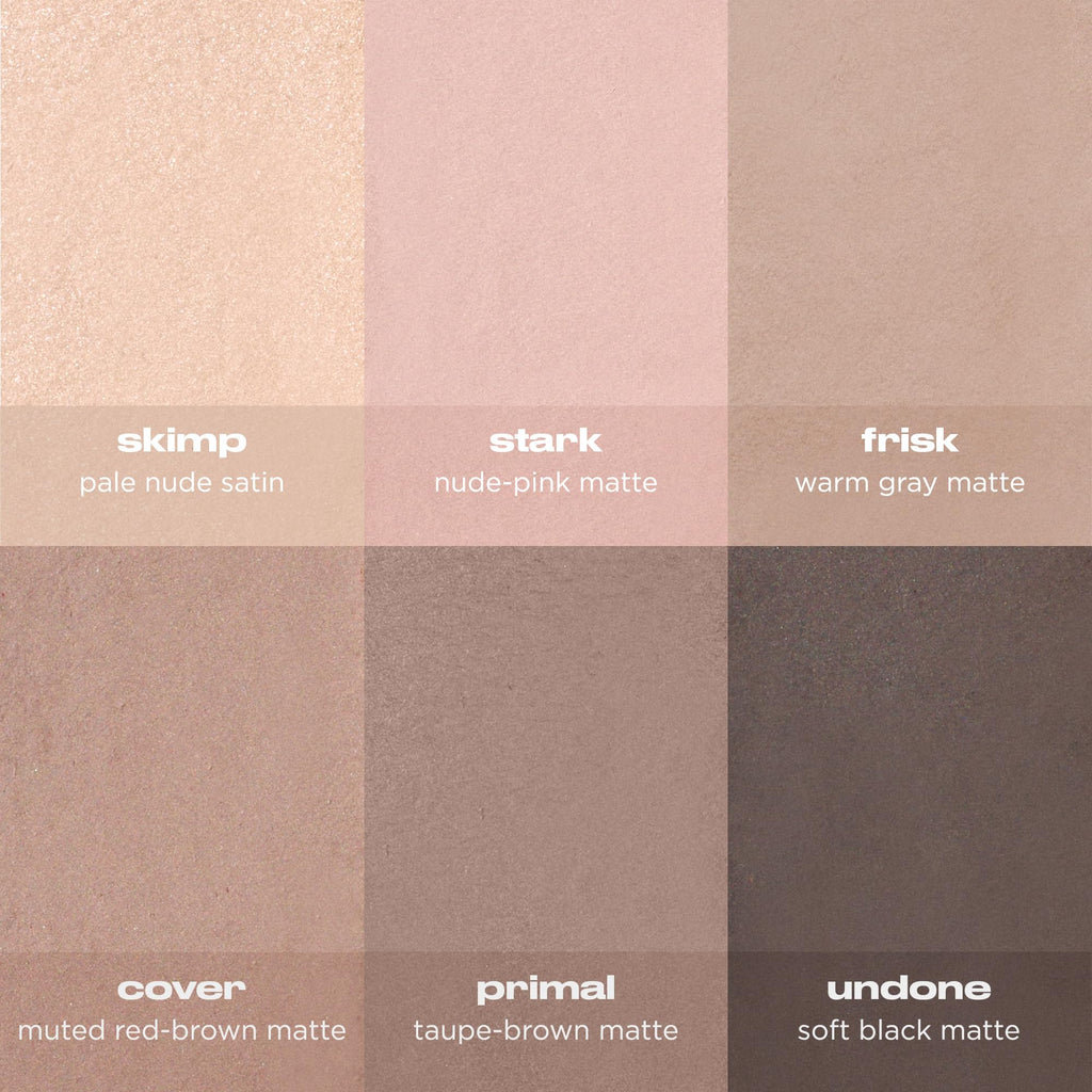 Urban Decay Naked2 Basics Matte Eyeshadow Palette - 6 Cool Neutral Shadows