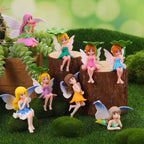 GGSTDDUP 20 Pcs Fairy Figurines Miniature Fairies Full Collection Garden Set