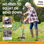 Fulljion Weed Puller Tool,No Bending/Kneeling for Lawn,Yard & Garden Tool