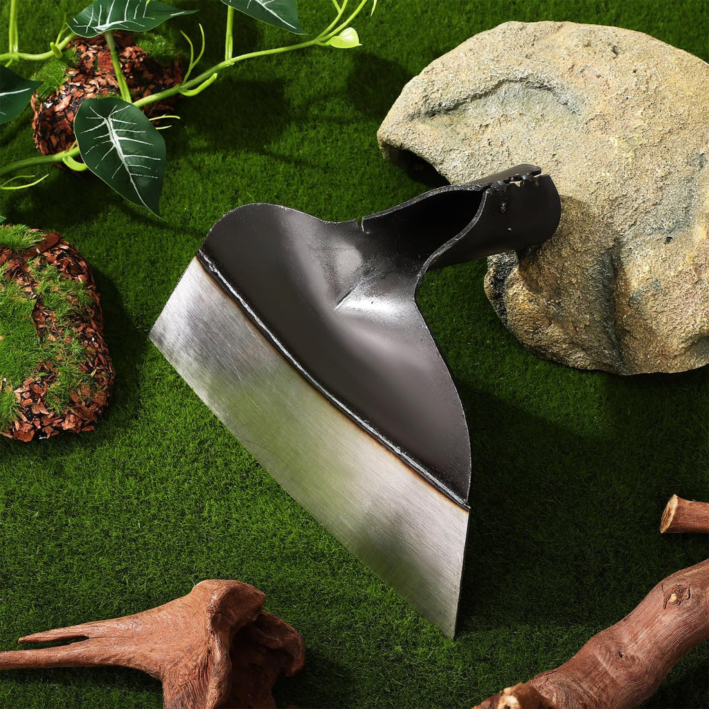 DOITOOL Hand Hoe Head Hoe Garden Tool Heavy Duty Agriculture Farming Head Round Eye Hoes Remove Grass Planting Digging Gardening Tool Weeding Hoe Head for Agriculture