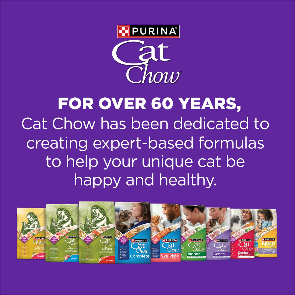 Purina Cat Chow Gentle Sensitive Stomach & Skin Dry Cat Food, 13 lb Bag