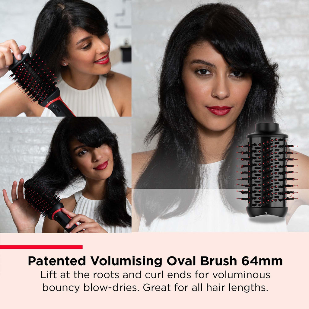 REVLON One-StepTM Blow-Dry Multi Air Styler 5-in-1 (Detachable Heads, Curler, Dryer, Volumiser, Styler and Shape Enhancer). RVDR5370